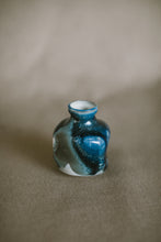 Load image into Gallery viewer, Cobalt Ash Bud Vase