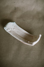 Load image into Gallery viewer, Stretched ash platter - woodfired white stoneware
