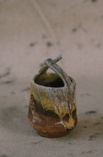 Ash Vase 2 - Anagama fired, wheel thrown