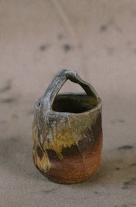 Ash Vase 2 - Anagama fired, wheel thrown
