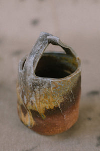 Ash Vase 2 - Anagama fired, wheel thrown