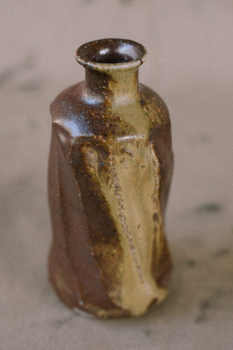 Ash Vase 5 - Australian stoneware with heavy ash