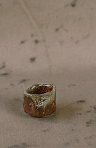 Japanese Kurinuki Teacup