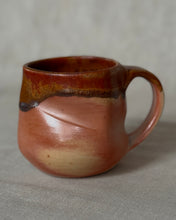 Load image into Gallery viewer, Bellied Mug - Red Crystal Glaze