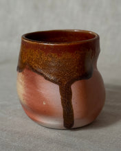 Load image into Gallery viewer, Bellied Mug - Red Crystal Glaze