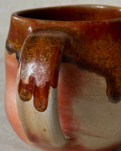 Load image into Gallery viewer, Bellied Mug - Red Crystal Glaze