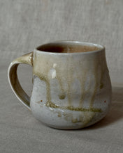 Load image into Gallery viewer, Bellied Mug - Carbon Trapped Ash Glaze