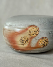 Load image into Gallery viewer, Constructed Vase - Woodfired with Carbon Trapping