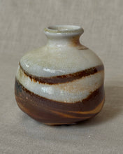 Load image into Gallery viewer, Bud Vase - Woodfired Marbled Clay