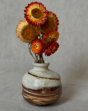 Load image into Gallery viewer, Bud Vase - Woodfired Marbled Clay