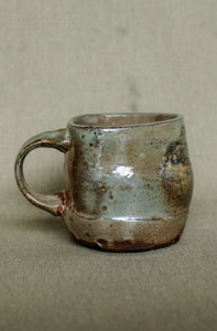 Bellied Mug - Woodfired Shino