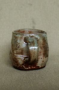 Bellied Mug - Woodfired Shino