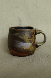 soda fired small pottery mug wheel throwing
