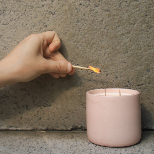 Ceramic Candle - Gardenia