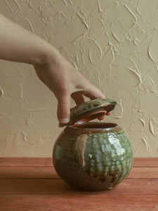 Jar - Woodfired with heavy sally wattle ash