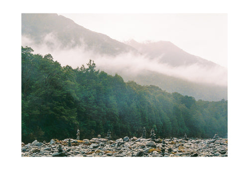 Blue Pools - 35mm photography colour print