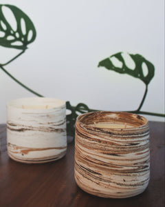 Ceramic Candle - Salted Caramel